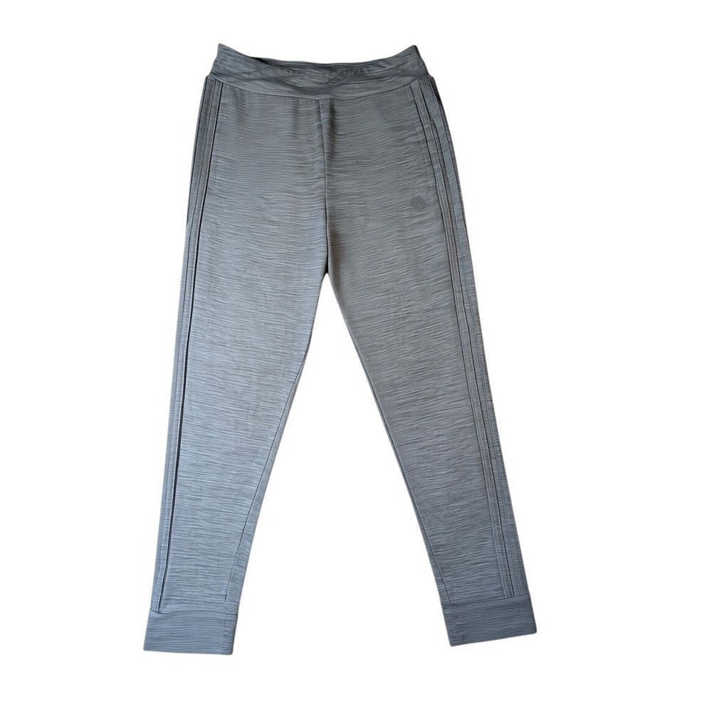 Adidas Kids Grey Space Dye Jogger Pants Athletic Sweatpants Size 14 L